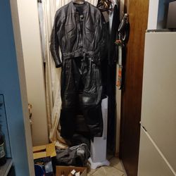 Full Body Leather Riding Gear