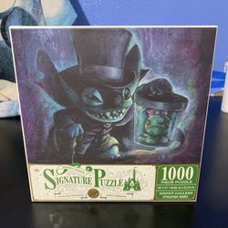 Haunted Mansion Stitch & Aladdin Signature Puzzles 