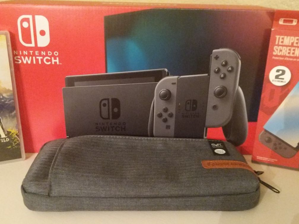 Nintendo Switch v2 w/ Zelda Breath of the Wild, and More