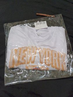 New York Knicks 2026 Champion shirt Kids boys (GS) White