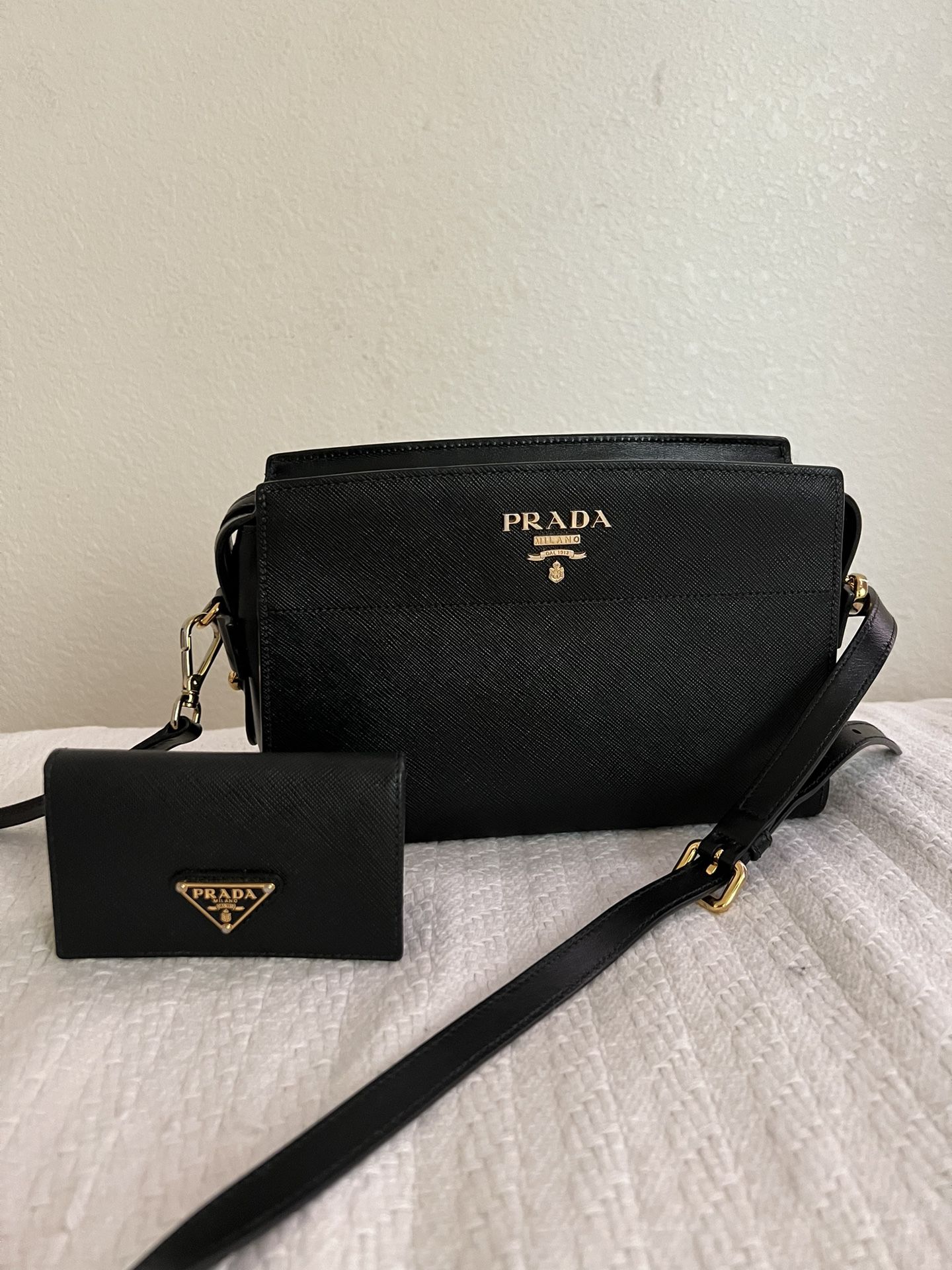 prada bag with coin purse