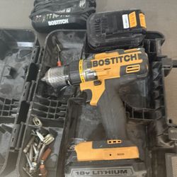 BOSTITCH DRILL / Battery / Charger 
