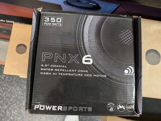 Massive Audio PNX6 6.5" coaxial water-repellent speaker. 