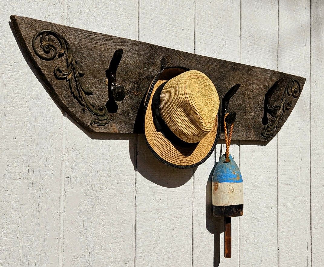 Rustic Barnwood Coat Rack