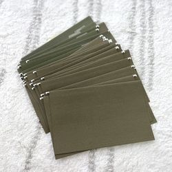 Legal Size Filing Folders • Pack of 30