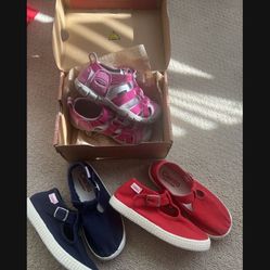 Bundle of Girls Shoes Size 9