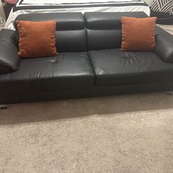 Leather Couch 