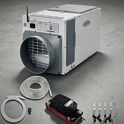 Dehumidifier Commercial/Whole-House to 4,400 Sq. Ft., MERV 11 Filter, 80-Pint, Draining Kit, WiFi
