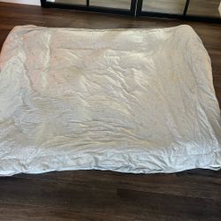 King Duvet (down Comforter) & King Duvet Cover