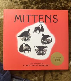 Children book: Vintage Mittens Hardcover Book (1st Smithmark Edition, 1998) Clare Turlay Newberry