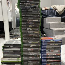 Xbox PlayStation and one Wii game (read description)