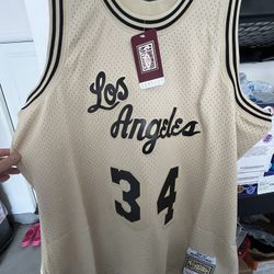 Shaquille O’Neal Lakers Mitchell & Ness 96-97 NBA Jersey - Hollywood Classic