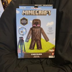 Minecraft Enderman Inflatable Costume 