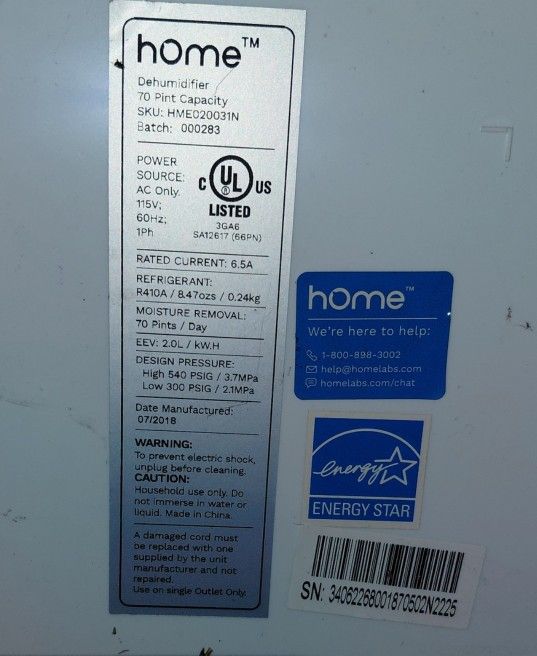 Dehumidifier