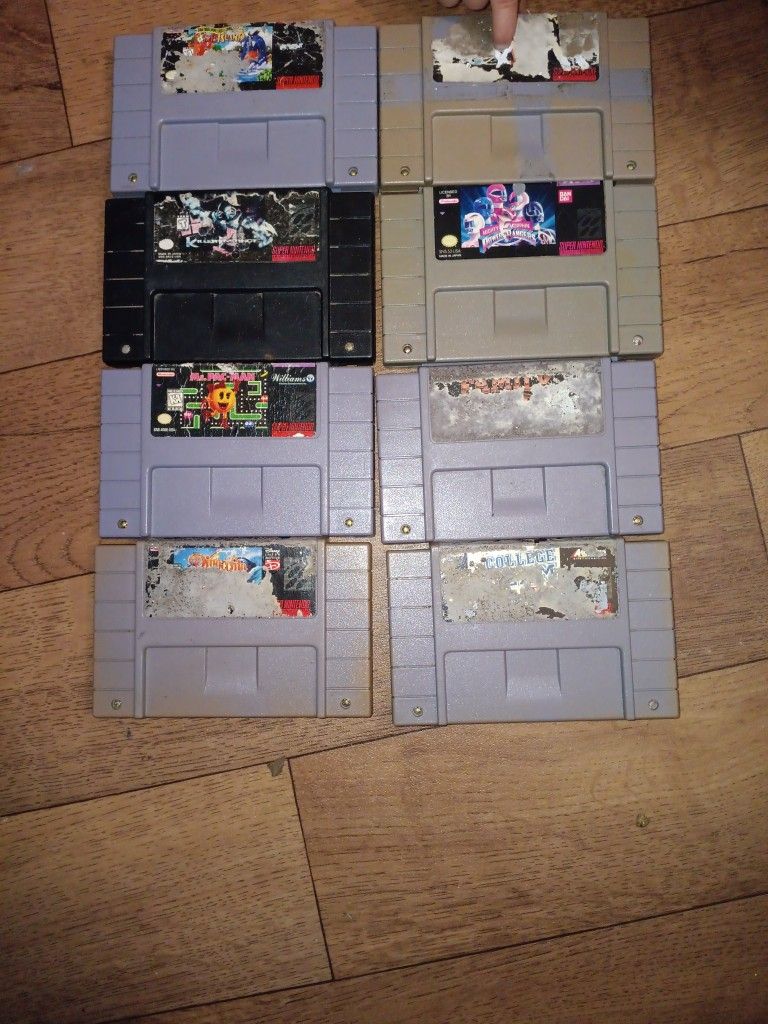Super Nintendo Games
