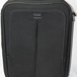 Hartmann 23" Rolling Suitcase with Leather Trim in Excellent Condition (23"x14"X10")







