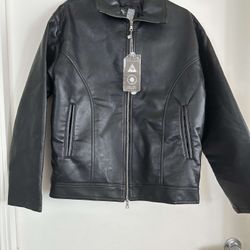 Gruppo Italiano Tessile Leather jacket