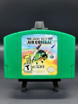 Nintendo 64 Army Men Air Combat ( Tested  & Working  )