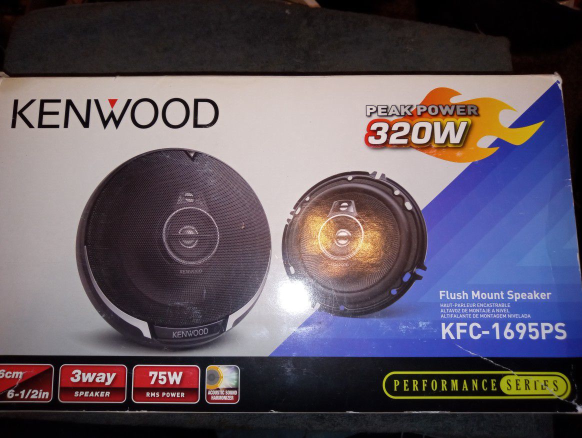 Kenwood Flush Mount Speaker KFC-1695PS PEAK POWER 320W PERFORMANCE Series

