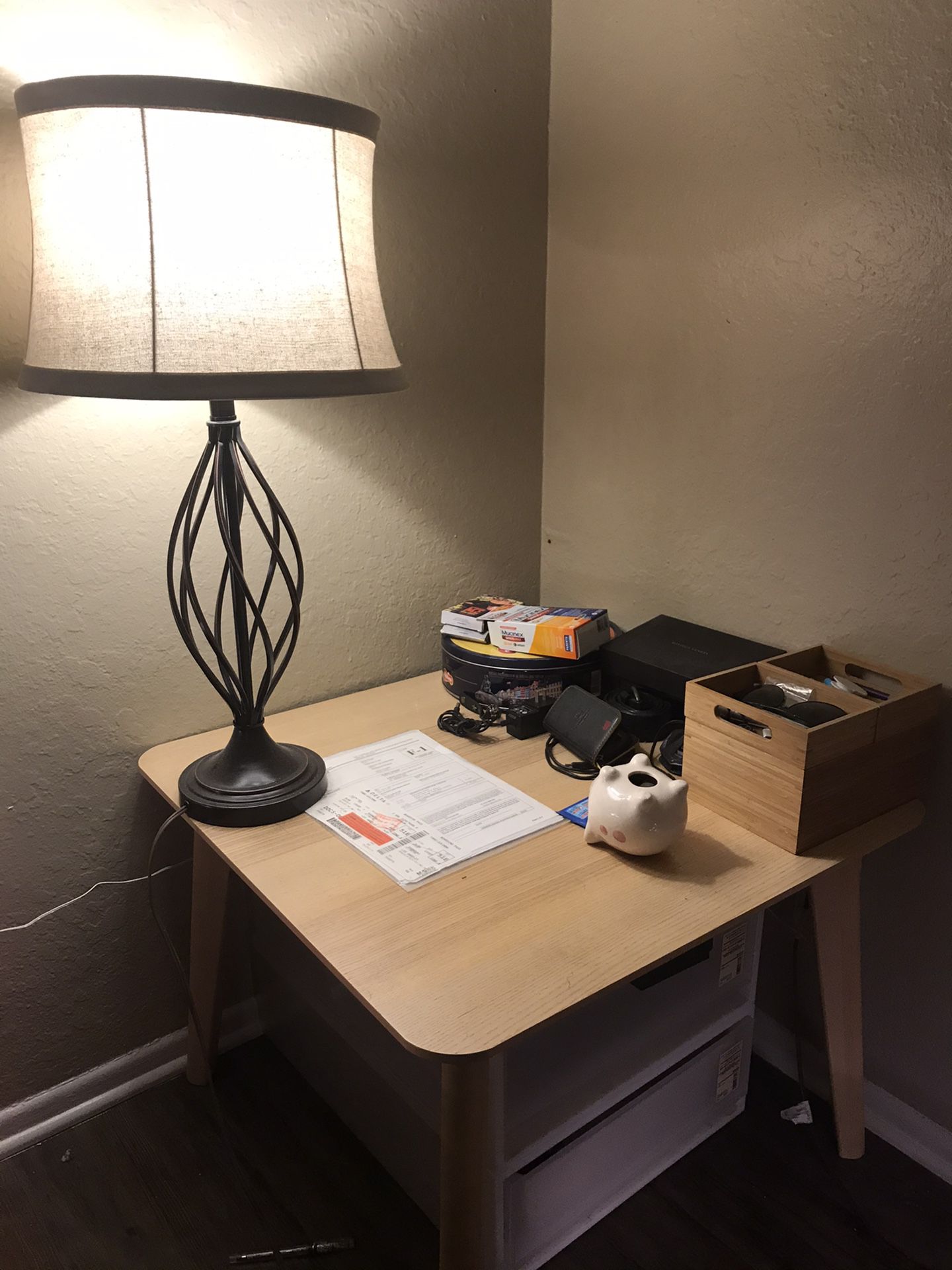 The small desk
