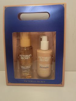 Victoria's Secret Vanilla Orchid Sandalwood Feel Comfort Mist and Body Lotion
