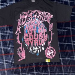 Lost Hills X Awful Lot of cough Syrup Graphic  T-Shirt size S 