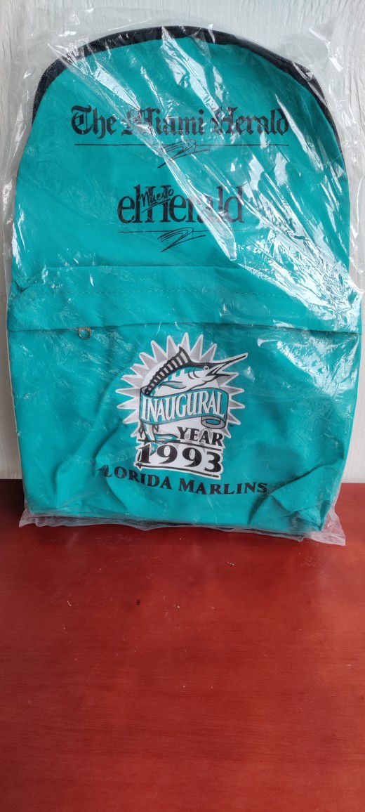 Florida Marlins Inaugural Year backpack