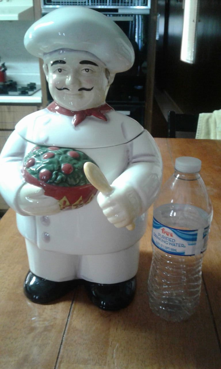 Chef cookie jar