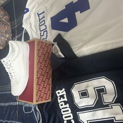 Two Jerseys And New Vans For Sale  All 3 