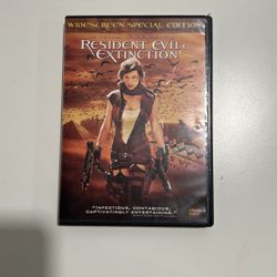 Resident Evil: Extinction DVD Movie