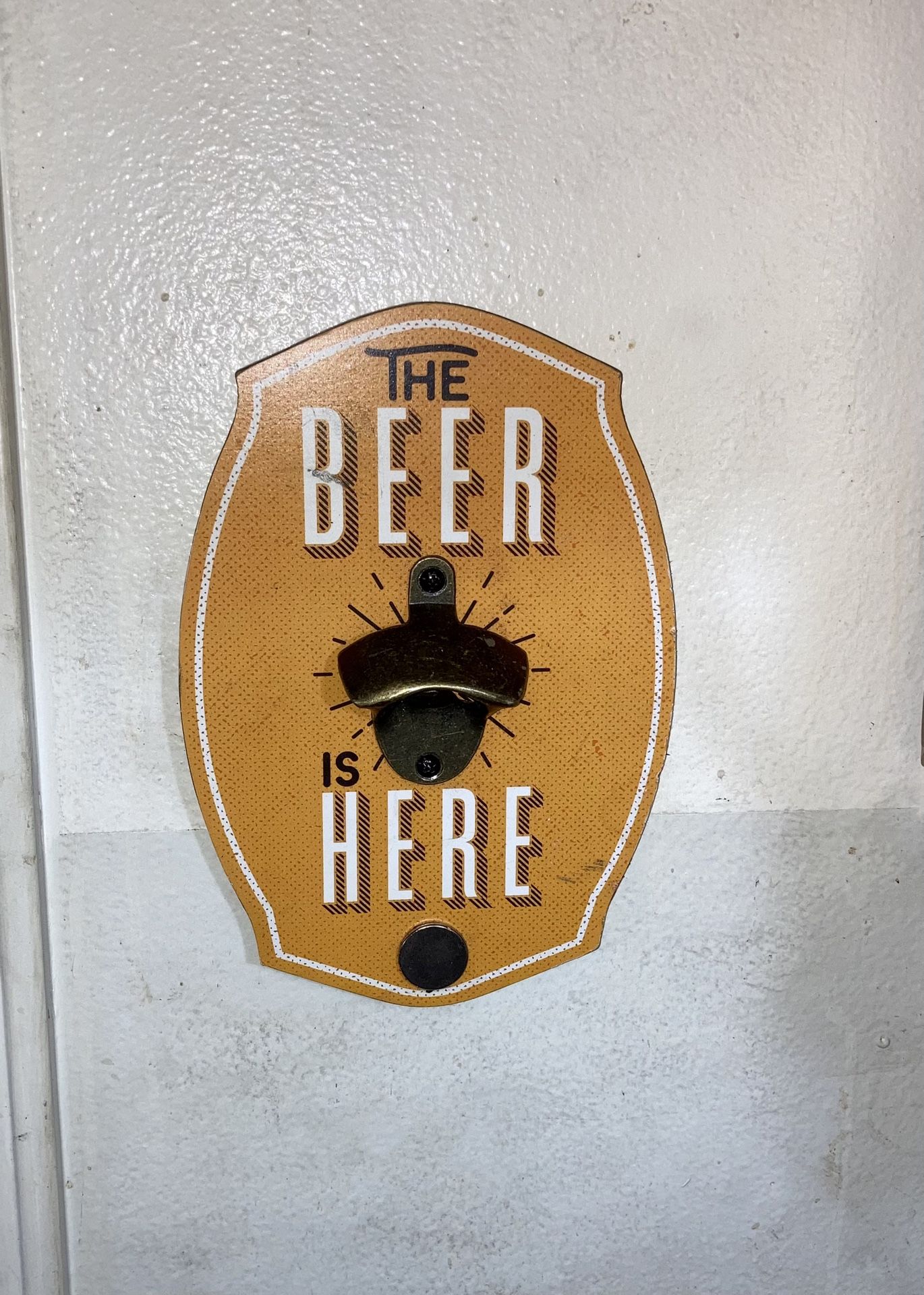 Hanging Mounted Novelty Bottle Opener