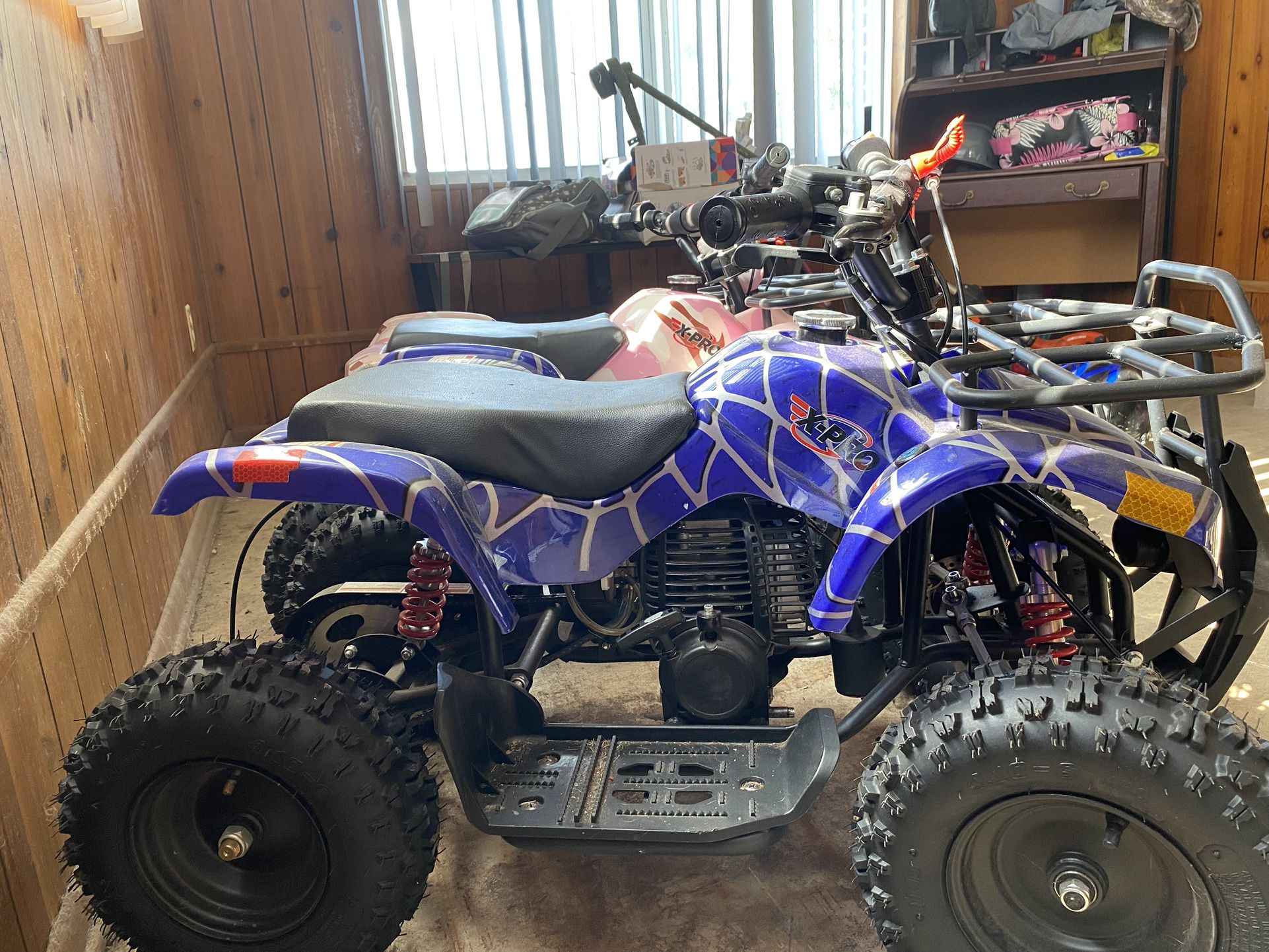 Selling My Kids Four Wheelers 