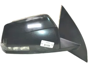 ✅13-17 Acadia Traverse Passenger Power Fold Mirror Blind Spot Dim Black Granite