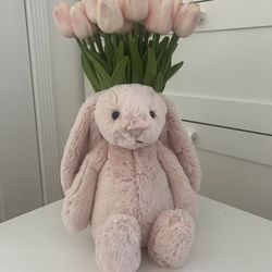 New Jellycat Bashful Blush Bunny Medium