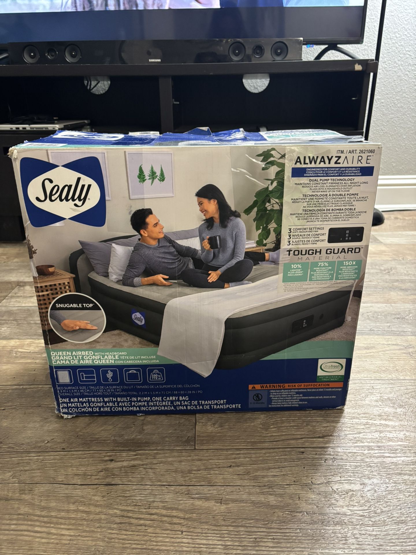 Air Mattress (Queen Size) (Brand New) 