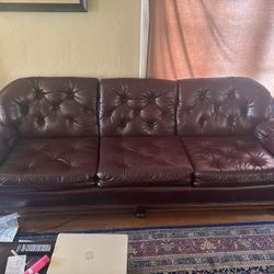 Classic Inc Leather Sofa 