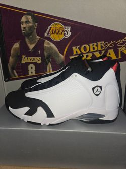 Jordan 14 Retro Black Toe 2024 Size 10.5M