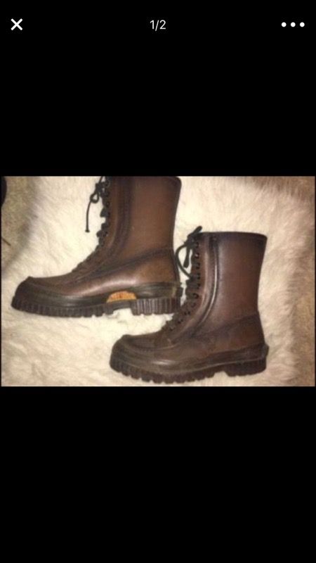 J Steel Shank Waterproof work boots men's Sz 8