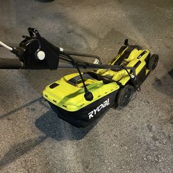 RYOBI 13 in. 11 Amp Corded Electric Walk Behind Push Lawn Mower