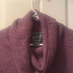 Woolrich Purple S 100% Wool Sweater   