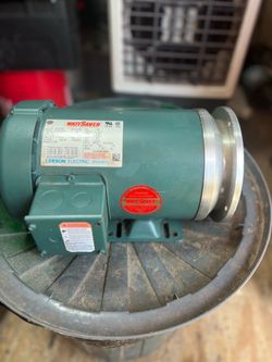 Electric motor made in the USA for more information. Look at the picture.