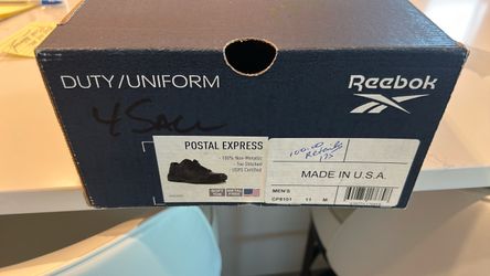 Reebok Work Unisex CP8101  Express Athletic Oxford Black  Shoe, 11 US Men’s Brand New.