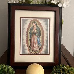 14’x 18’ Frame Picture Of The Virgen Of Guadalupe 