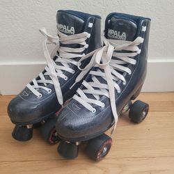 🔥 Impala Sidewalk Quad Roller Skates Rollerskates Rollerblades Skate Mens Size 8 Women's Size 10 Black Holographic Retro Indoor Outdoor Skating 👀

✨