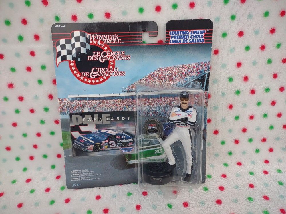 1997 Kenner Starting Lineup Winners Circle Dale Earnhardt Action Figure & Card.