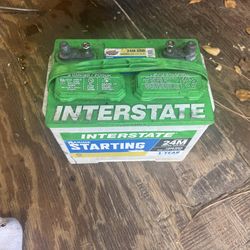 Marine starting battery