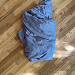 Grey Queen Duvet Cover