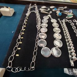 Large Selection Of Vintage Sterling Silver