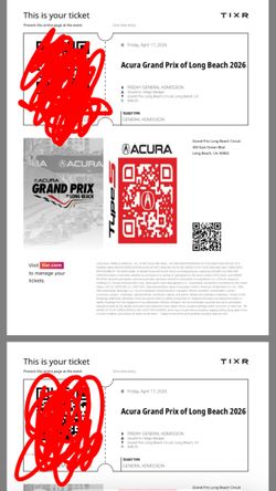ACURA Grand Prix tickets