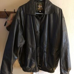 Leather jacket